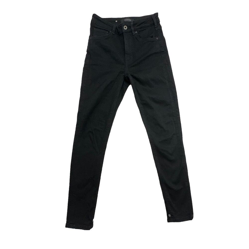 SCOTCH & SODA Womens Size 26 32 Amsterdam Haut High Rise Skinny Black